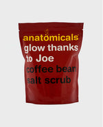 glow thanks to joe coffee salt scrub