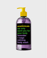 lavender + sage body wash 500ml