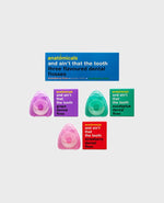 aind ain't that the tooth flavoured dental floss (pack of three)