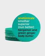 smother superior (nun better) bergamot & green ginger body butter 200g