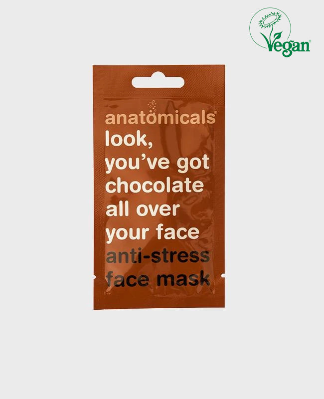 look you've got chocolate all over your face anti-stress chocolate face mask 15ml