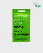 cores for pores toning apple face mask 15ml