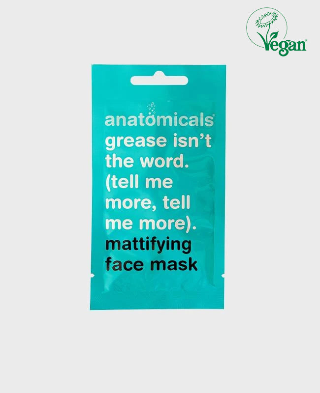 Grease isn’t the word (tell me more tell me more) mattifying face mask 15ml