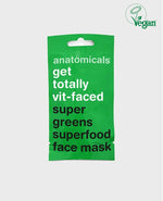 get totally vit faced super greens superfood face mask 15ml