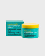 we never forget a face memorably good glycolic cleansing pads (60 pads)